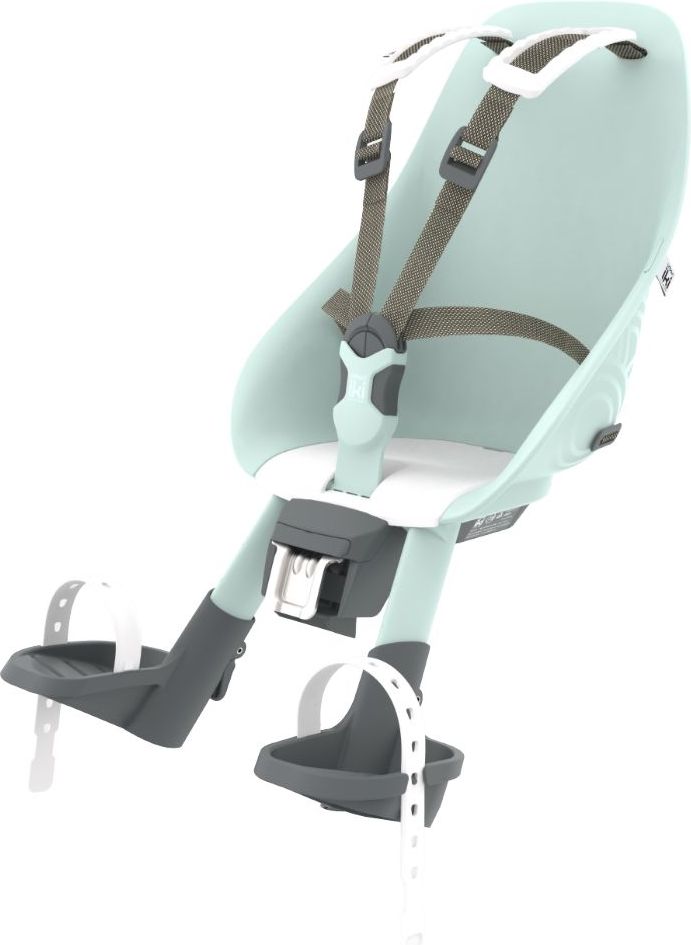 Přední sedačka na kolo s upínacím adaptérem Urban Iki Turquoise/White 2021 - obrázek 1