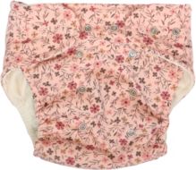 Plenkové kalhotky a EKO plena 2ks - KVĚTINKY na růžovém - Mamatti velikost 3 - 8kg - obrázek 1