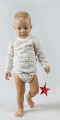 Plenkové kalhotky a EKO plena 2ks - KVĚTINKY na růžovém - Mamatti velikost 3 - 8kg - obrázek 3