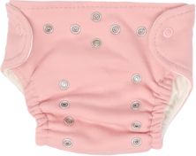 Plenkové kalhotky a EKO plena 2ks - JEDNOBAREVÉ růžové - Mamatti  velikost 3 - 8kg - obrázek 1