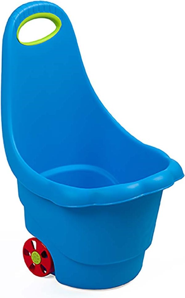 BAYO Dětský multifunkční vozík BAYO Sedmikráska 60 cm modrý Modrá - obrázek 1
