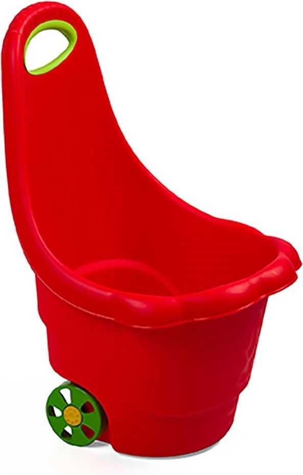 BAYO Dětský multifunkční vozík BAYO Sedmikráska 60 cm červený Červená - obrázek 1