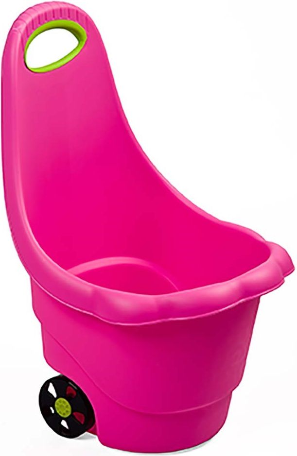 BAYO Dětský multifunkční vozík BAYO Sedmikráska 60 cm růžový Růžová - obrázek 1