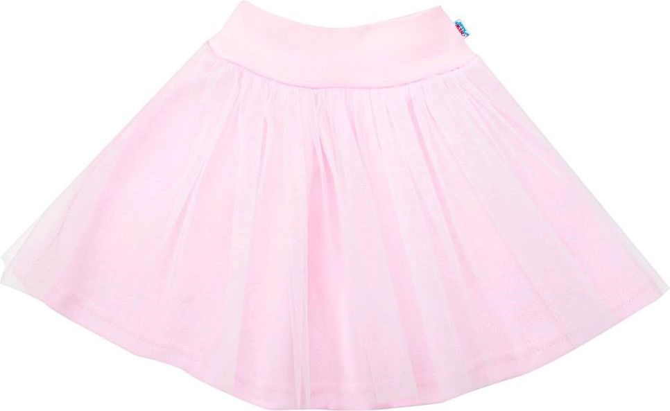 NEW BABY Kojenecká tylová suknička s bavlněnou spodničkou New Baby Little Princess Růžová 62 (3-6m) - obrázek 1
