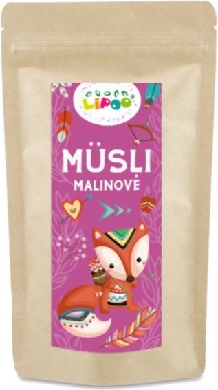 Vyrobeno v ČR Müsli - malinové, 100g - obrázek 1