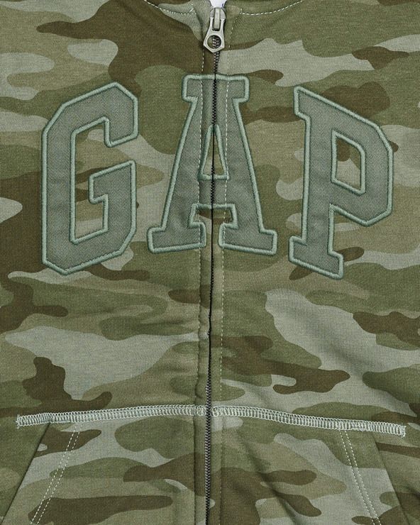 Mikina dětská GAP | Zelená | Chlapecké | XXL - obrázek 3