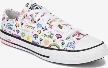 Chuck Taylor All Star Tenisky dětské Converse | Bílá Vícebarevná | Dívčí | 28 - obrázek 2