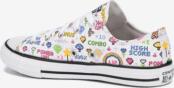 Chuck Taylor All Star Tenisky dětské Converse | Bílá Vícebarevná | Dívčí | 28 - obrázek 3