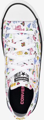 Chuck Taylor All Star Tenisky dětské Converse | Bílá Vícebarevná | Dívčí | 28 - obrázek 4