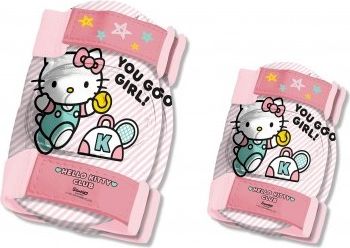Hello Kitty Sada chráničů a helmy s taškou - obrázek 4