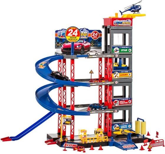iMex Toys Velká garáž s výtahem a příslušenstvím - obrázek 1