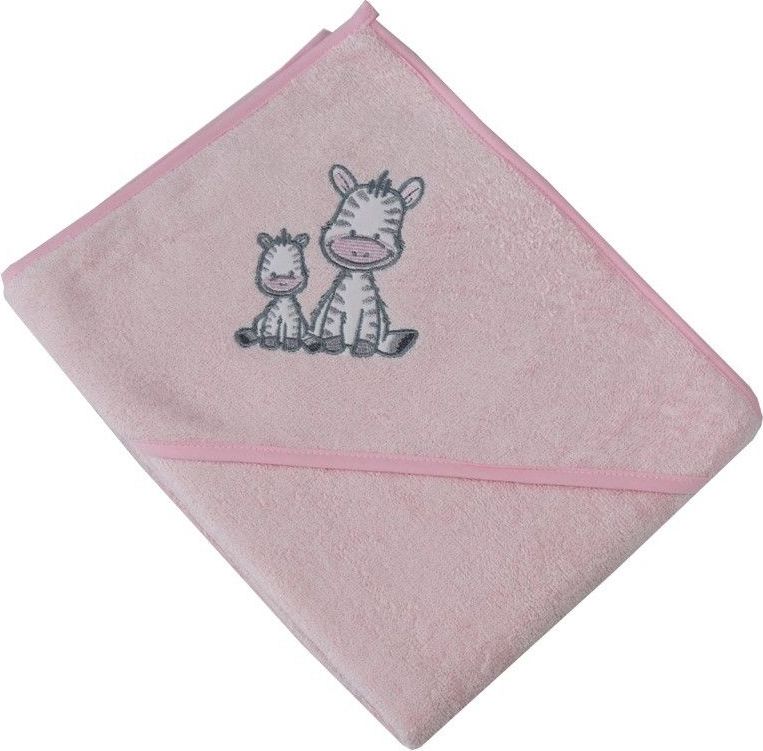 Dětská osuška Eko Zebra Pink - obrázek 1