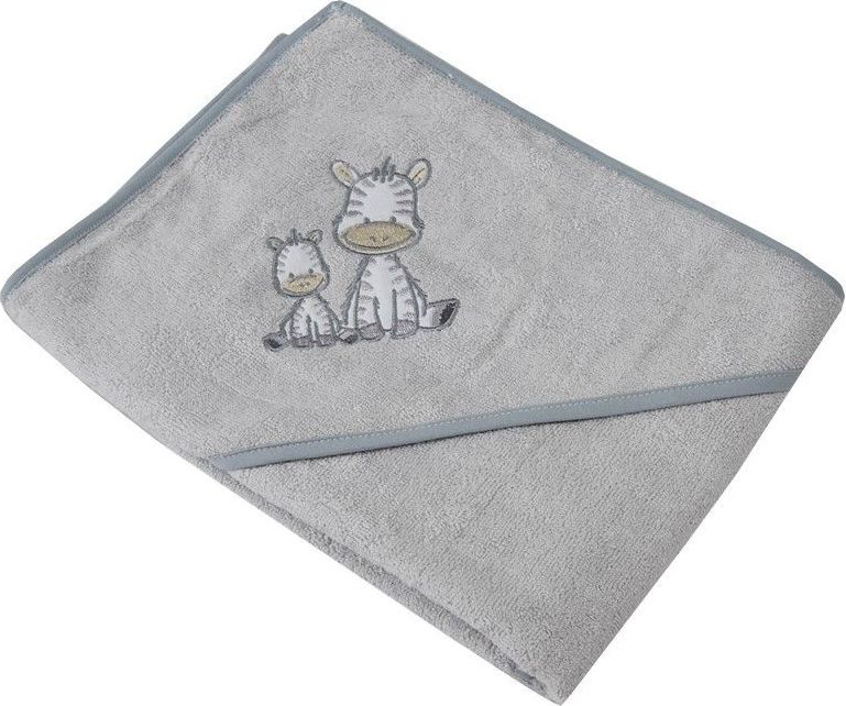 Dětská osuška Eko Zebra Grey - obrázek 1