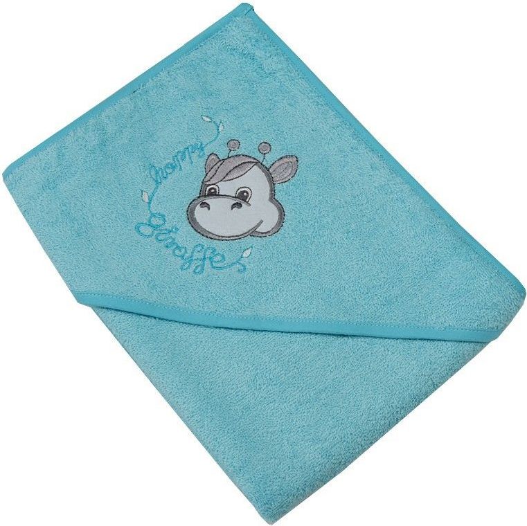 Dětská osuška Eko Giraffe Turquoise - obrázek 1