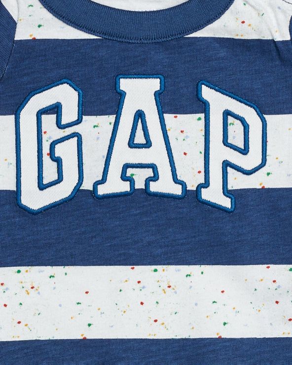 Arch Logo Body dětské GAP | Modrá Bílá | Chlapecké | 12-18 měsíců - obrázek 3