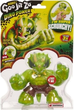 GOO JIT ZU figurka TRICERATOPS série 3 - obrázek 2