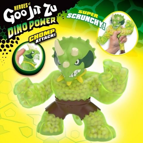 GOO JIT ZU figurka TRICERATOPS série 3 - obrázek 3