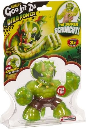 GOO JIT ZU figurka TRICERATOPS série 3 - obrázek 5