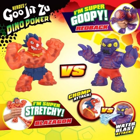 GOO JIT ZU figurky MAGMA dvoubalení série 3 - obrázek 3