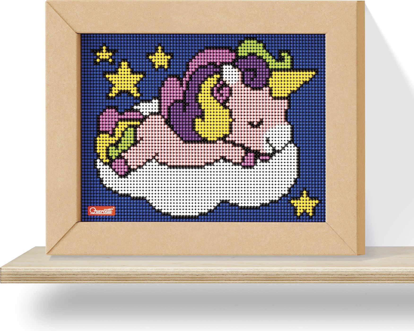 Quercetti Pixel Art 4 Kawaii Unicorn – mozaika z kolíčků - obrázek 1