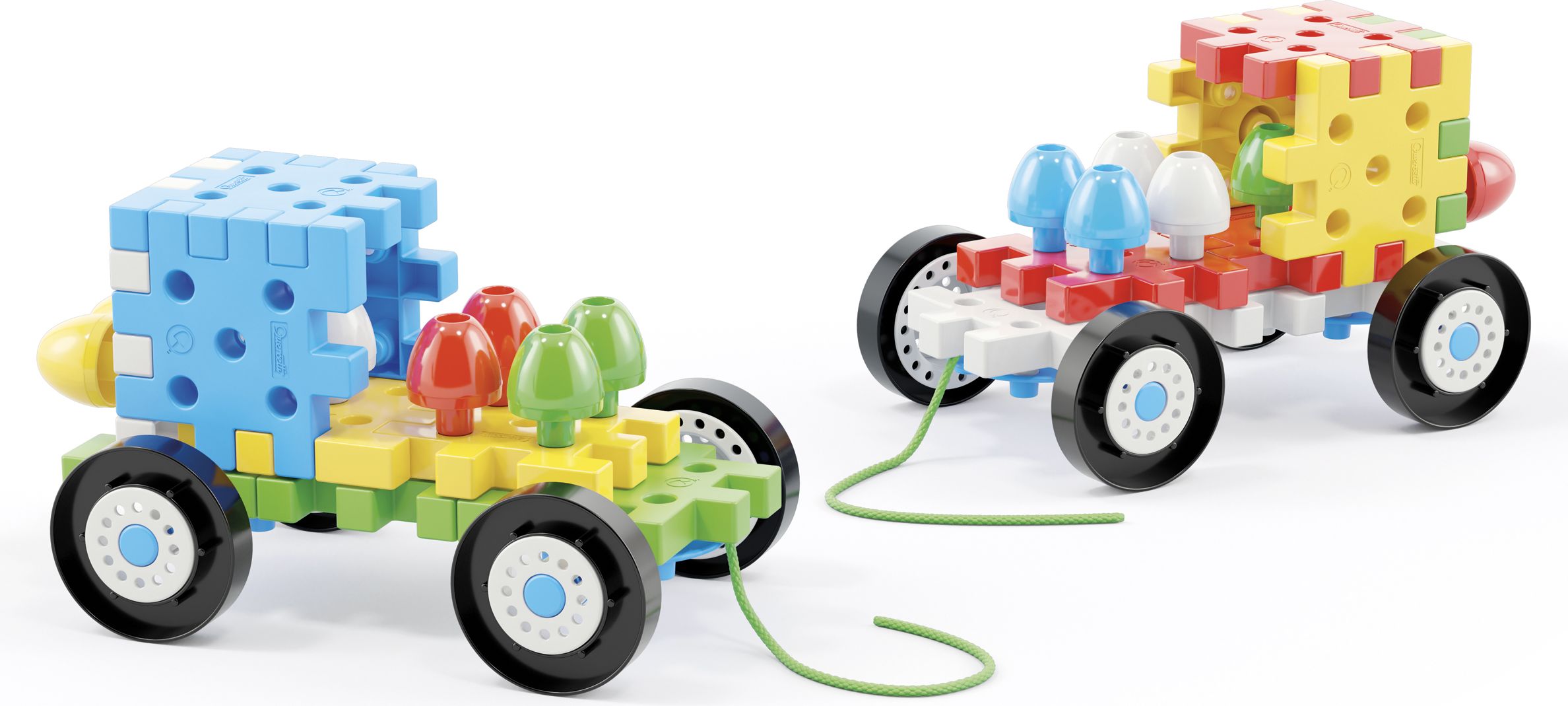 Quercetti Jumbo Peggy Vehicles – stavebnice pro nejmenší - obrázek 5