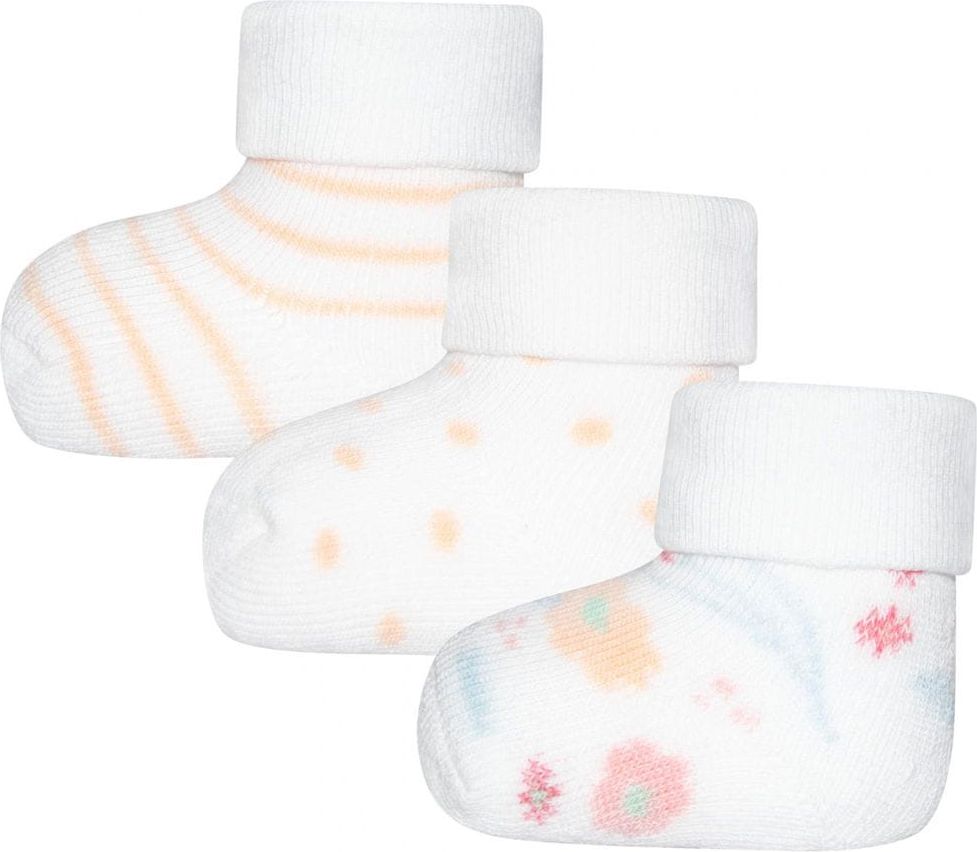 EWERS 3pack dívčích kojeneckých ponožek 205156 - obrázek 1