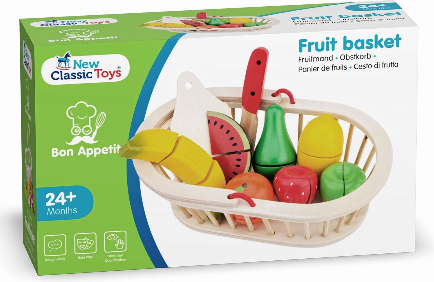 New Classic Toys Košík s ovocem - obrázek 4