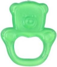 BabyOno Kousátko gelové Baby Ono Medvídek - Zelené - obrázek 1