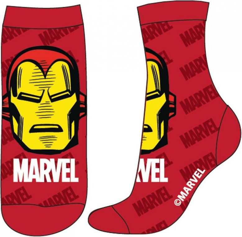 E plus M · Chlapecké ponožky Avengers - MARVEL Červená EU 31 - 34 - obrázek 1