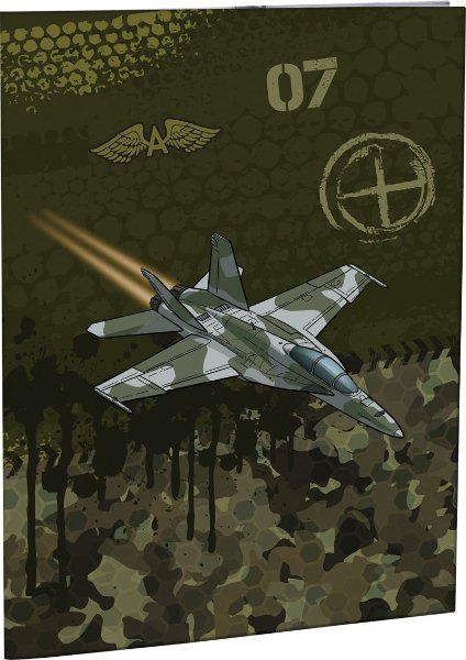 Desky na abecedu A4 Stil Air Force - obrázek 1