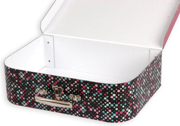 Dětský školní kufřík Puntíky Dots Stil 35cm - obrázek 3
