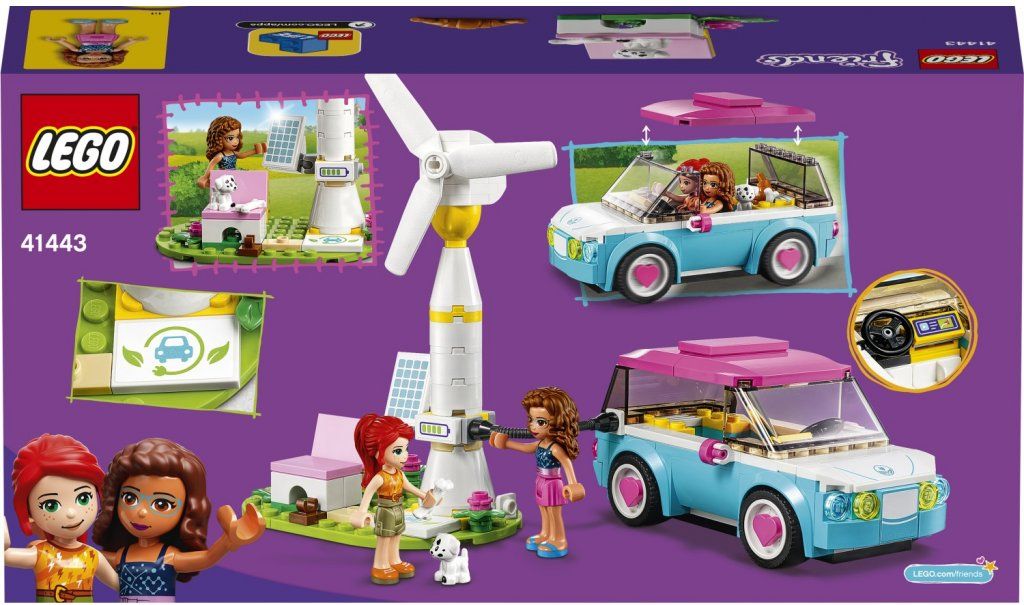 LEGO Olivia a její elektromobil 41443 - obrázek 2