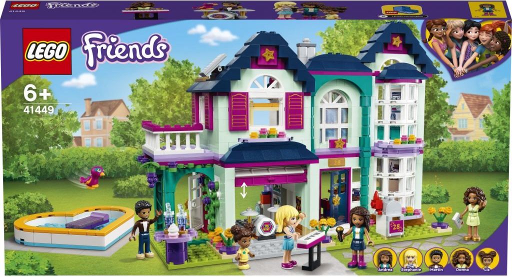 LEGO Andrea a její rodinný dům 41449 - obrázek 1