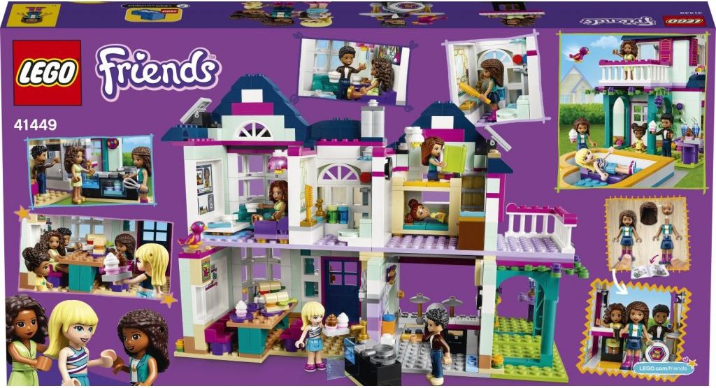 LEGO Andrea a její rodinný dům 41449 - obrázek 2