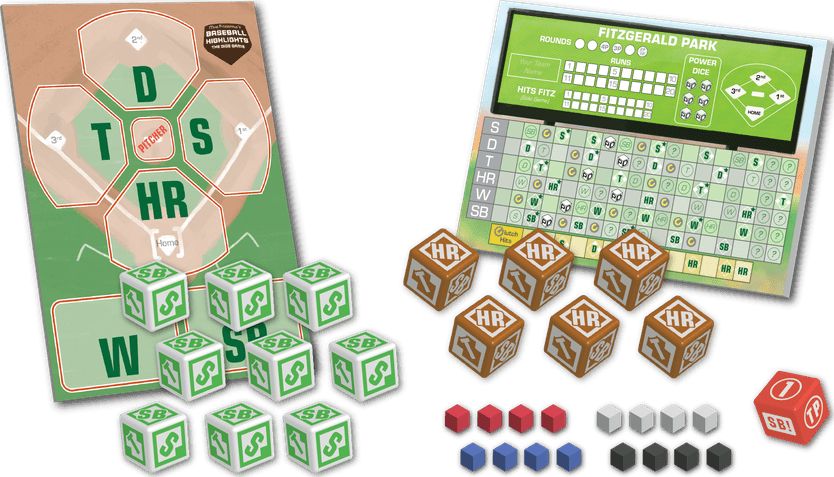 Eagle-Gryphon Games Baseball Highlights: The Dice Game - obrázek 2