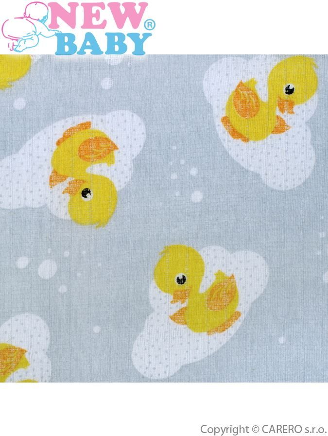 Bavlněná plena s potiskem New Baby Varianta: malí medvídci - modrá - obrázek 77