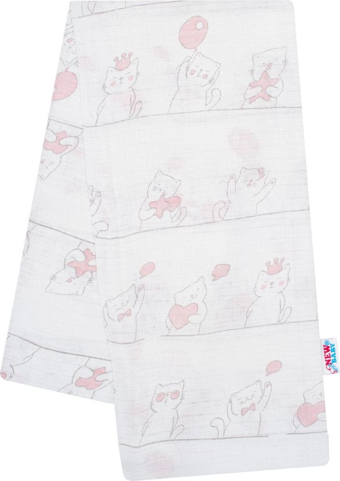 Bavlněná plena s potiskem New Baby Varianta: malí medvídci - modrá - obrázek 95