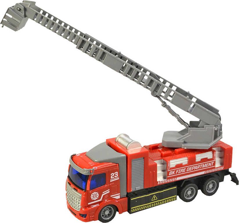 RC Auto hasičské na vysílačku 24MHz 4 kanály na baterie Světlo Zvuk - obrázek 5