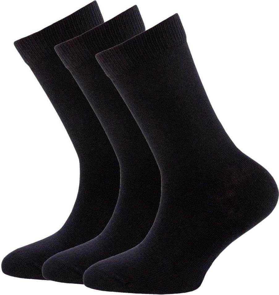 EWERS dětský 3pack ponožek 29292 35-38 černá - obrázek 1