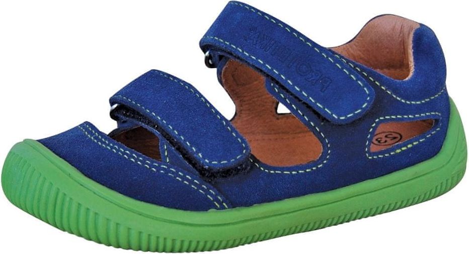 Protetika chlapecké barefoot sandály Berg denim 20 tmavě modrá - obrázek 1