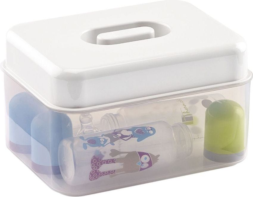 ThermoBaby Sterilizační krabička do mikrovlnné trouby white - obrázek 1