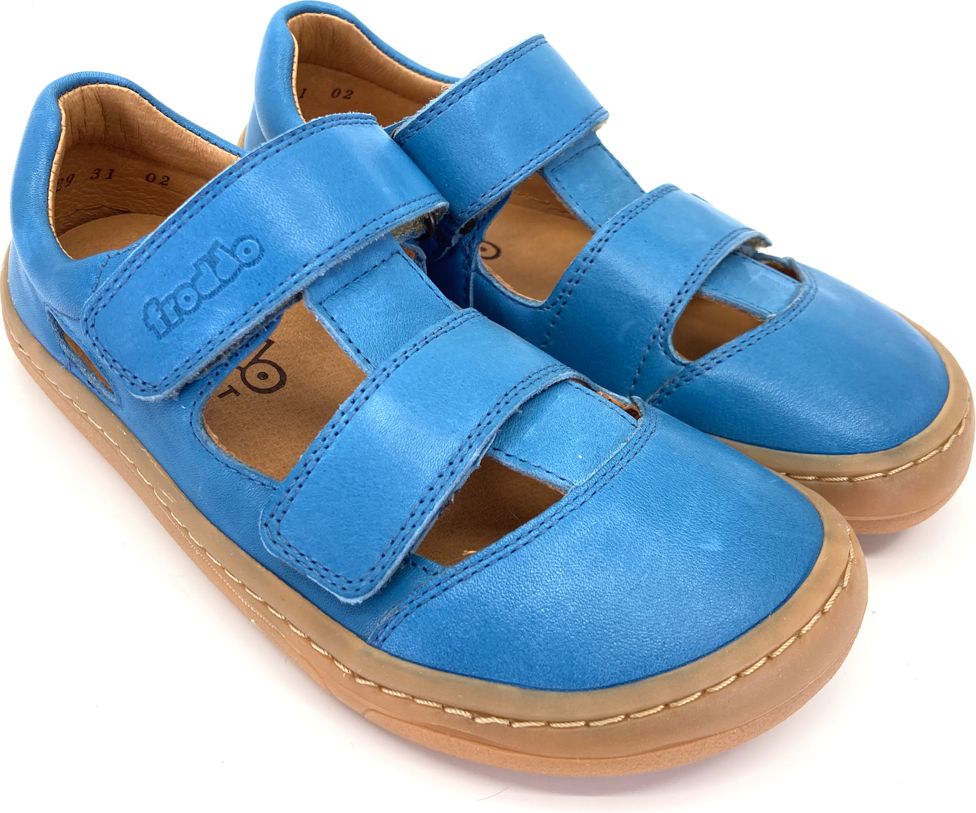 Barefoot sandále Froddo G3150197-3 Jeans Velikost: 23 - obrázek 2