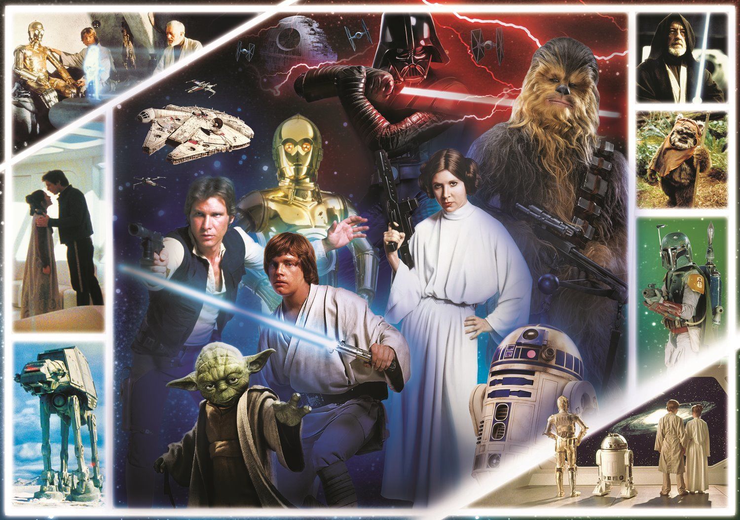 TREFL Puzzle Star Wars 1000 dílků - obrázek 1
