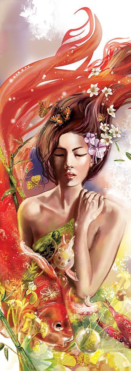 ART PUZZLE Vertikální puzzle Tanec s rybami 1000 dílků - obrázek 1