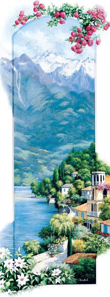 ART PUZZLE Vertikální puzzle Středomořské ráno 1000 dílků - obrázek 1