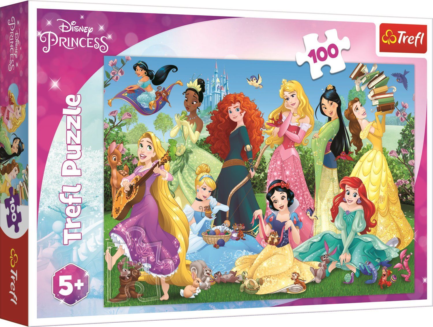 TREFL Puzzle Okouzlující princezny 100 dílků - obrázek 3