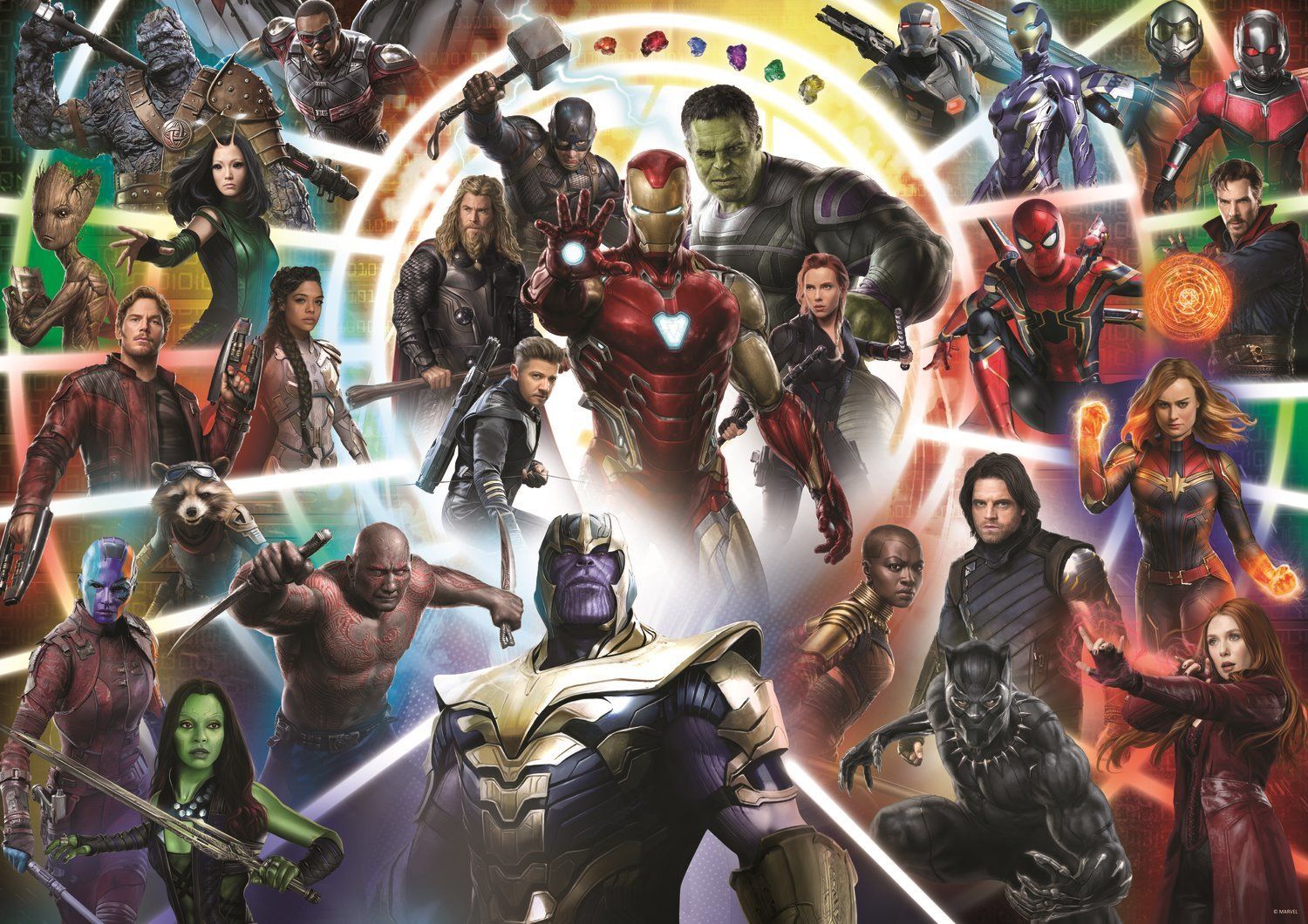 TREFL Puzzle Avengers: Endgame 1000 dílků - obrázek 1