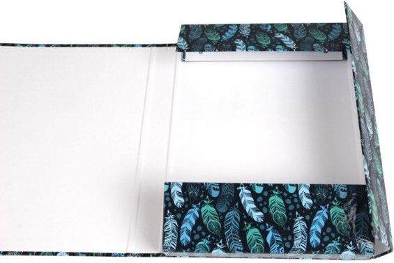 Školní box na sešity Stil A5 s klopou Indian Blue - obrázek 3