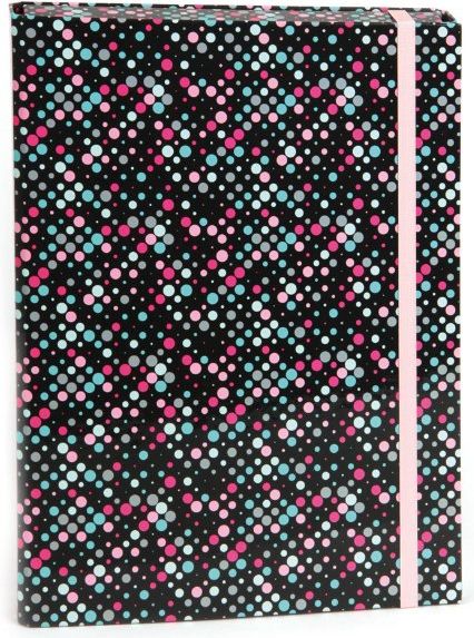 Školní box na sešity Stil A5 s klopou Puntíky Dots - obrázek 2