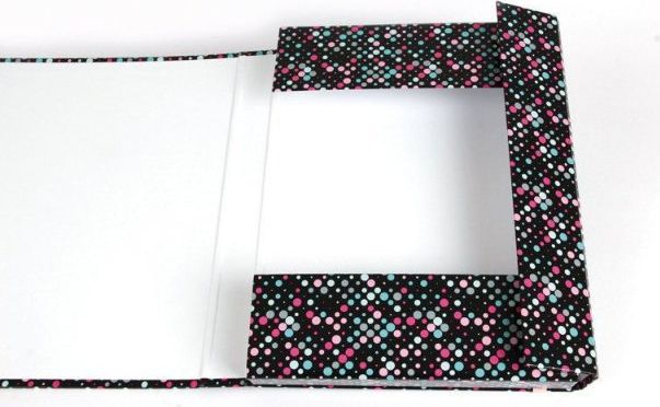Školní box na sešity Stil A5 s klopou Puntíky Dots - obrázek 3